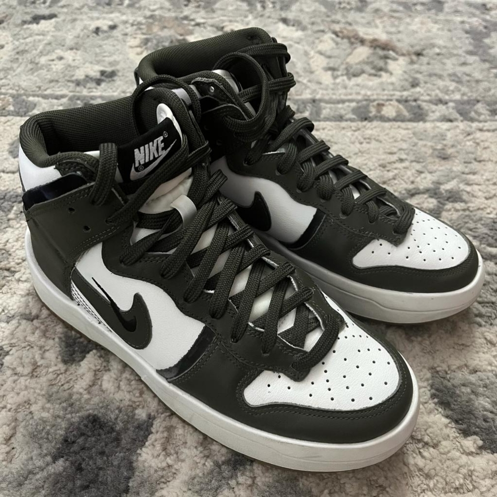 Women's Nike Dunk High Up Cargo Khaki